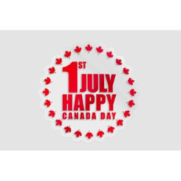 Canada Day Style 15 Sticker - DecalsHouse