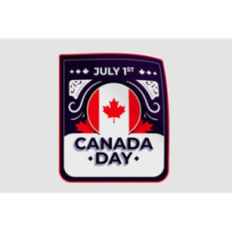 Canada Day Style 9 Sticker - DecalsHouse