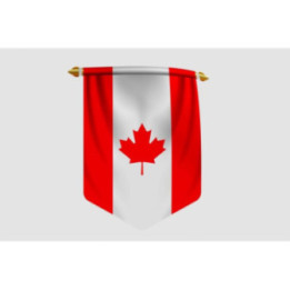Canada Flag Style 10 Sticker - DecalsHouse