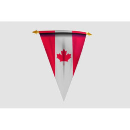 Canada Flag Style 18 Sticker - DecalsHouse