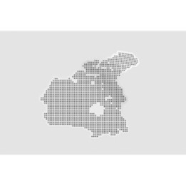 Canada Map Style 2 Sticker - DecalsHouse