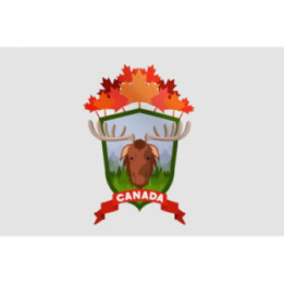 Canada Moose Sticker - DecalsHouse