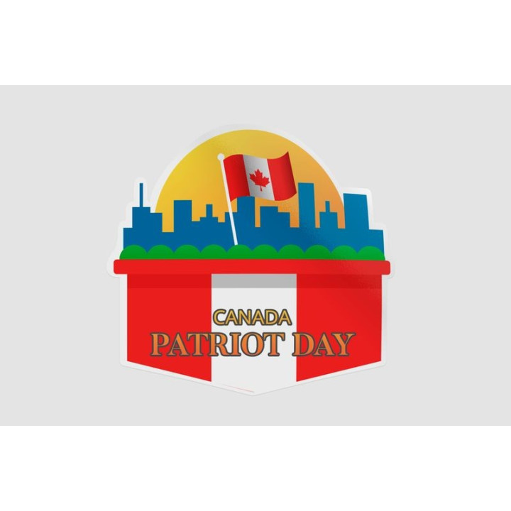 Canada Patriot Day Sticker - DecalsHouse