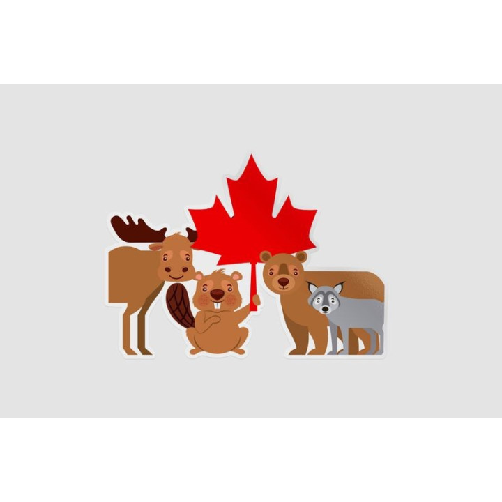Canada Style 21 Sticker - DecalsHouse
