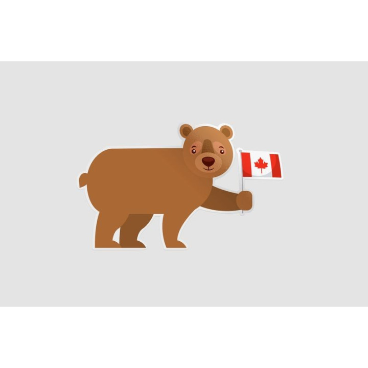 Canada Style 25 Sticker - DecalsHouse