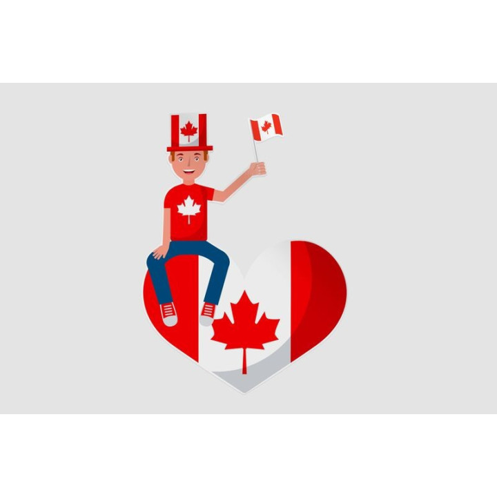 Canada Style 30 Sticker - DecalsHouse