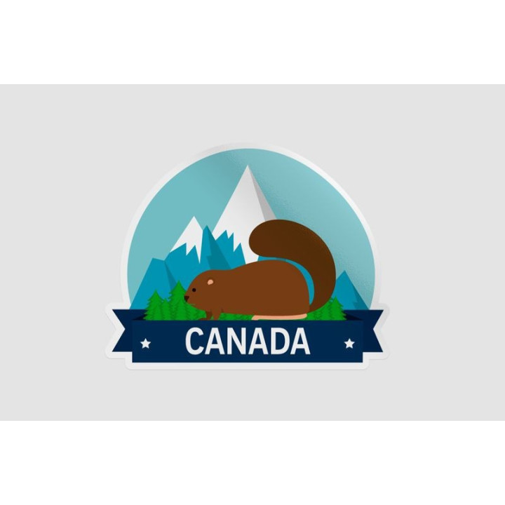 Canada Style 40 Sticker - DecalsHouse