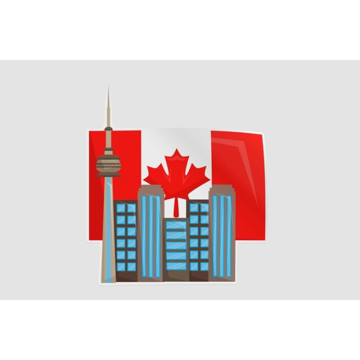 Canada Style 50 Sticker - DecalsHouse