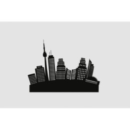 Canada Toronto Skyline Style 2 Sticker - DecalsHouse