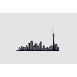 Canada Toronto Skyline Style 3 Sticker - DecalsHouse