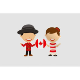 Canada Traditional Dress Sticker - DecalsHouse