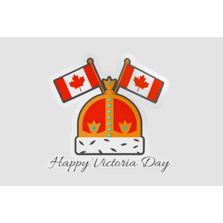Canada Victoria Day Sticker - DecalsHouse