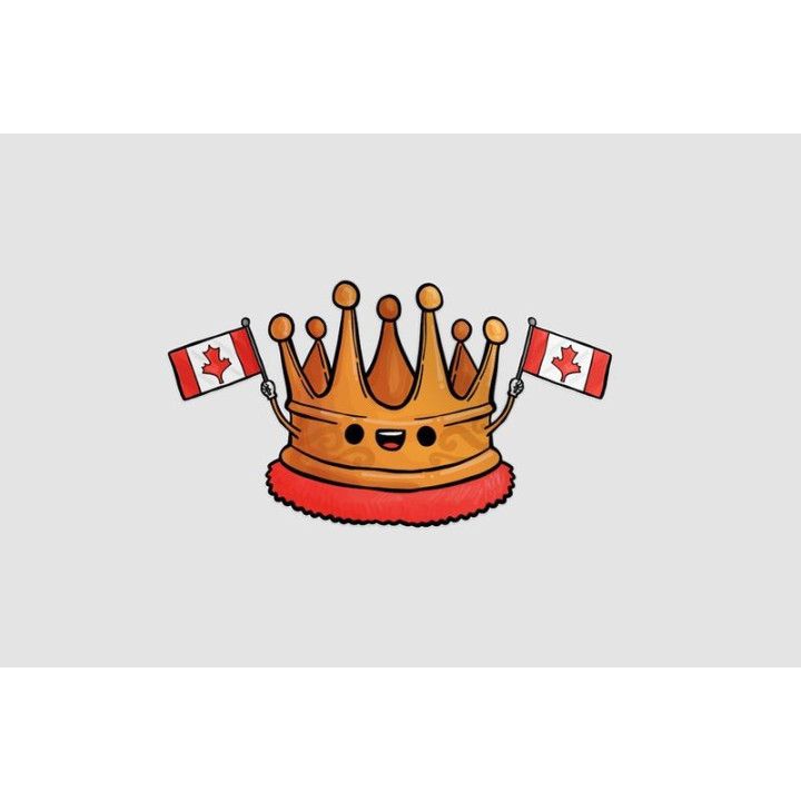 Canada Victoria Day Style 2 Sticker - DecalsHouse