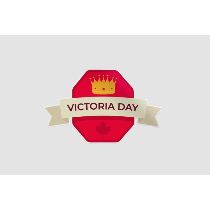 Canada Victoria Day Style 3 Sticker - DecalsHouse