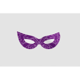 Masquerade Mask Stickers – Carnival Party Decals (2-Pack)