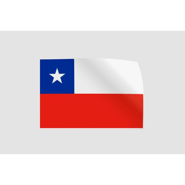Chile Flag Sticker - DecalsHouse