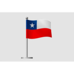 Chile Flag Style 6 Sticker - DecalsHouse