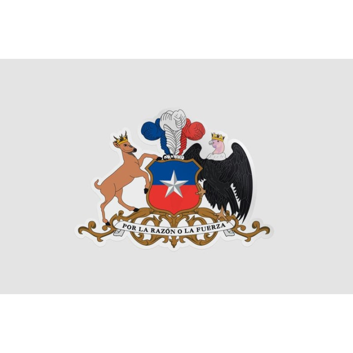Chile National Emblem Sticker - DecalsHouse