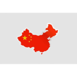 China Map Style 3 Sticker - DecalsHouse