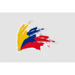 Colombia Flag Brush - DecalsHouse