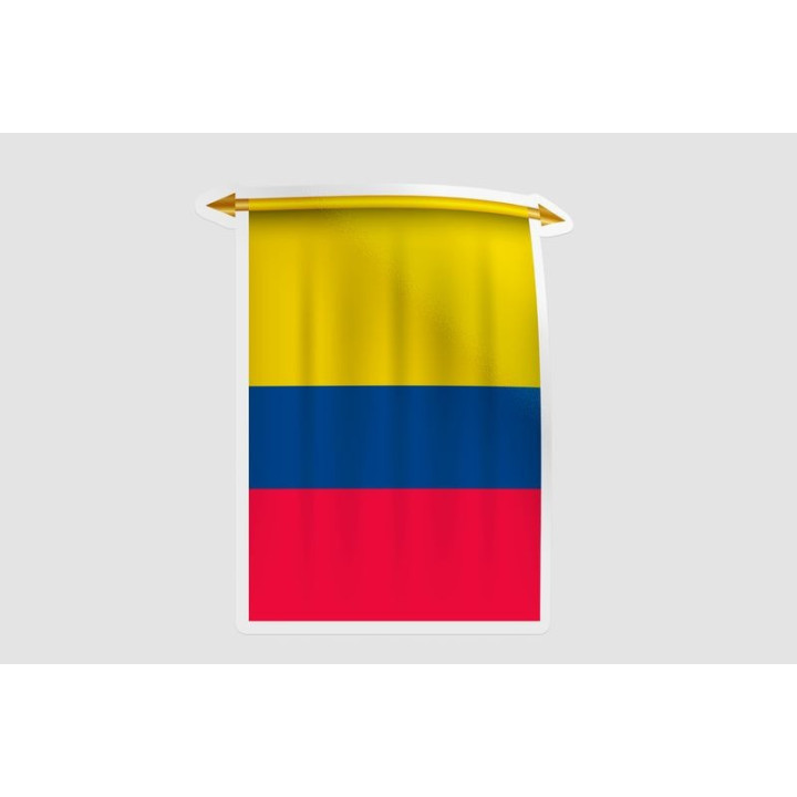 Combodia Flag Style 18 Sticker - DecalsHouse