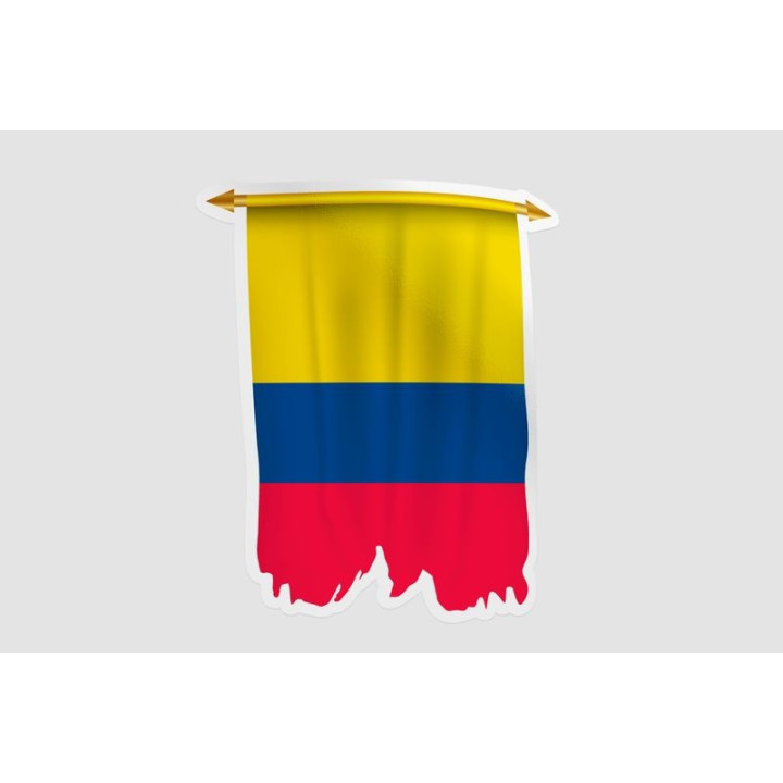 Combodia Flag Style 21 Sticker - DecalsHouse