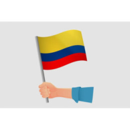 Combodia Flag Style 8 Sticker - DecalsHouse