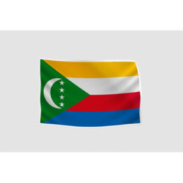 Comoros Flag Hanging - DecalsHouse
