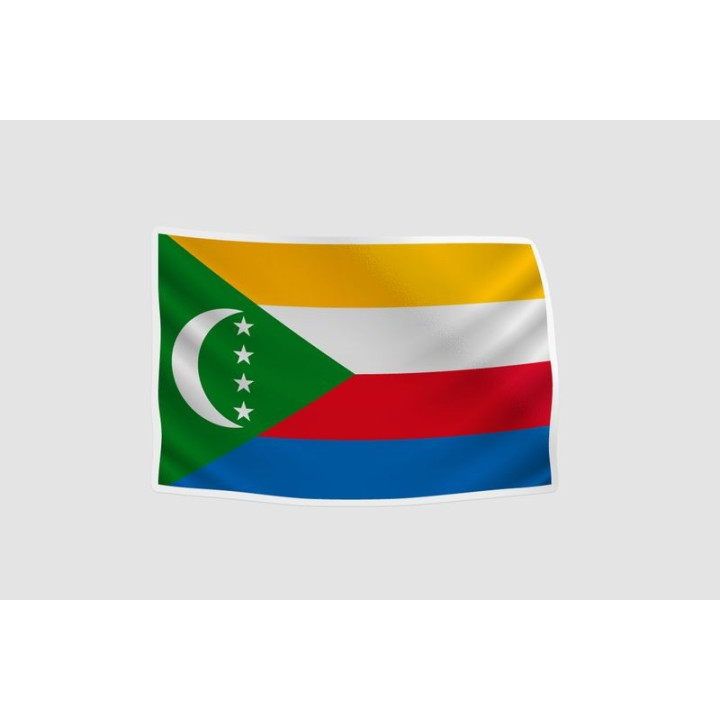 Comoros Flag Hanging - DecalsHouse