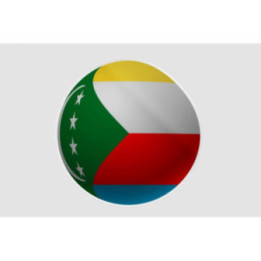 Comoros Flag Style 15 Sticker - DecalsHouse