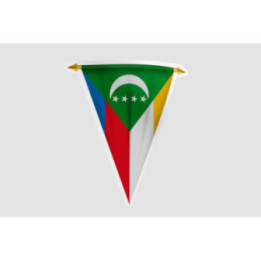 Comoros Flag Style 7 Sticker - DecalsHouse