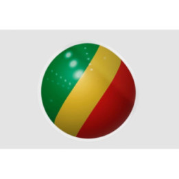Congo Flag Ball - DecalsHouse