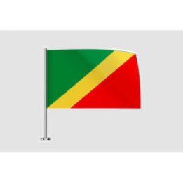 Congo Flag Pole - DecalsHouse