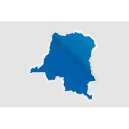 Congo Map Style 2 - DecalsHouse