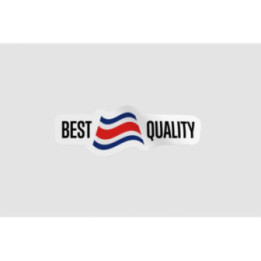 Costa Rica Quality Label Sticker - DecalsHouse