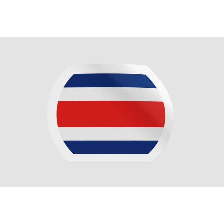 Costa Rica Quality Label Stlye 4 - DecalsHouse