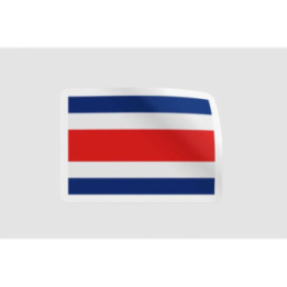 Costa Rica Quality Label Stlye 5 - DecalsHouse
