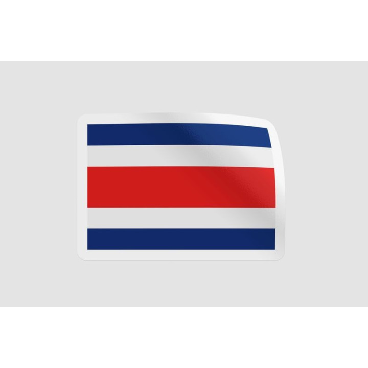 Costa Rica Quality Label Stlye 5 - DecalsHouse