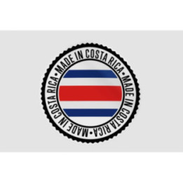 Costa Rica Quality Label Style 4 Sticker - DecalsHouse