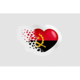 Country Flag Heart Style 9 - DecalsHouse