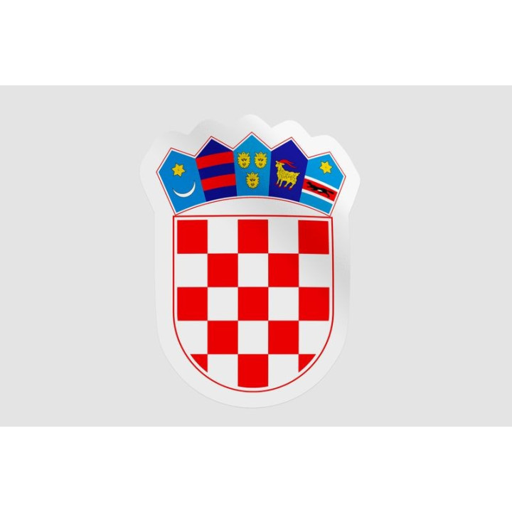 Croatia Emblem Style 7 - DecalsHouse