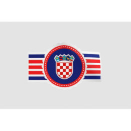 Croatia Flag Style 17 Sticker - DecalsHouse
