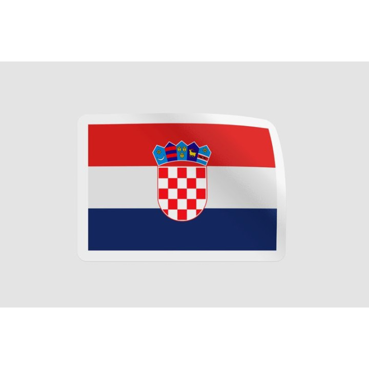 Croatia Quality Label Style 5 - DecalsHouse