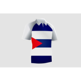 Cuba Flag Shirt Stickers – Cuban Decals (2-Pack)