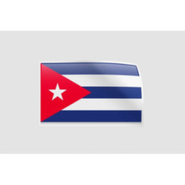 Cuba Flag Style 7 - DecalsHouse