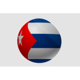 Cuba Flag Style 9 Sticker - DecalsHouse