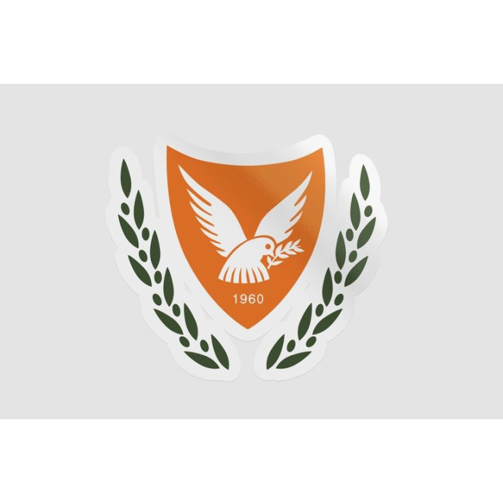 Cyprus Emblem Style 2 - DecalsHouse