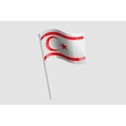 Cyprus Flag Waving - DecalsHouse