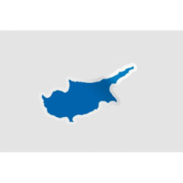 Cyprus Map - DecalsHouse