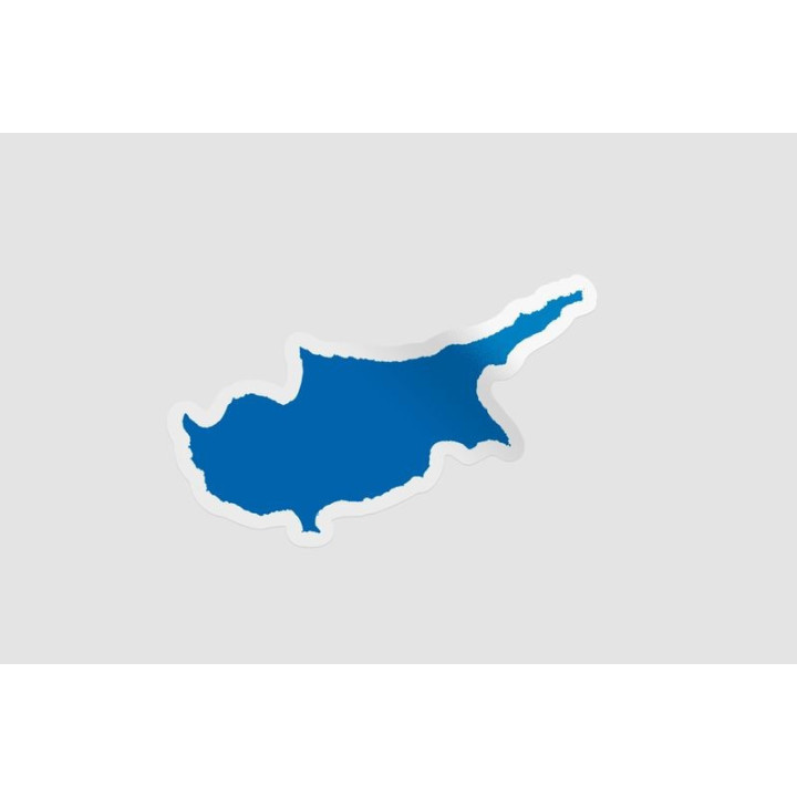 Cyprus Map - DecalsHouse